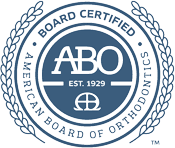 American Board of Orthodontics certification emblem.